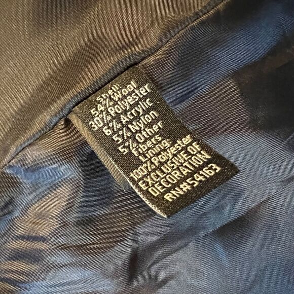 Apt 9 Womens Cape Coat Jacket Wool Blend Elegant Classic Outerwear Black Medium - Picture 13 of 15